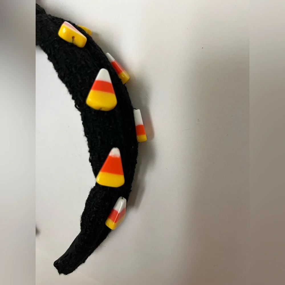 NWT ⚜️🖤⚜️ PIPER K Halloween Candy Corn Headband